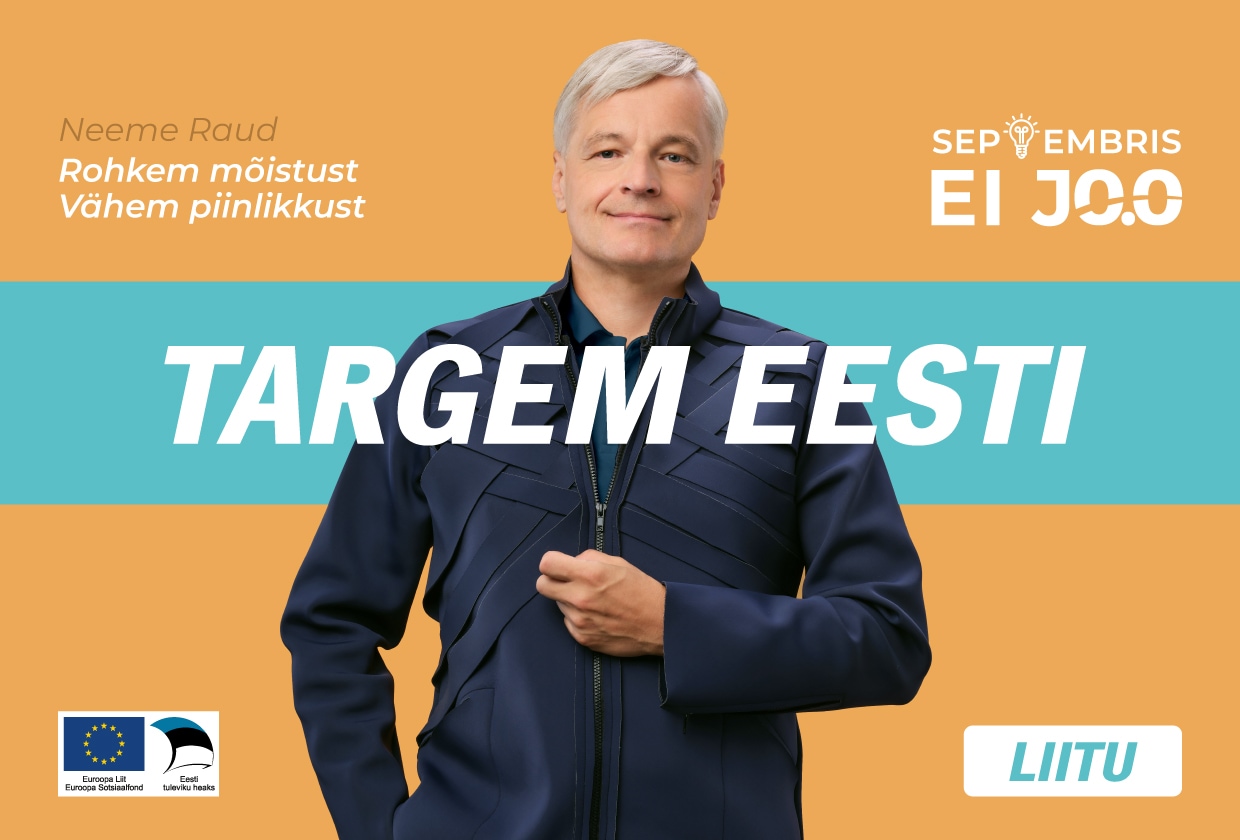Septembris ei joo 2022 plakat Neeme Raud