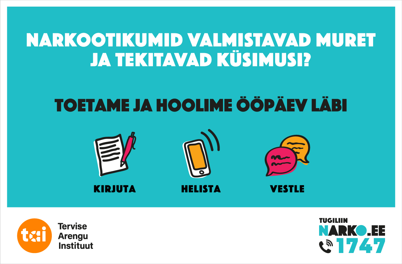 narko.ee anonüümne tugiliin