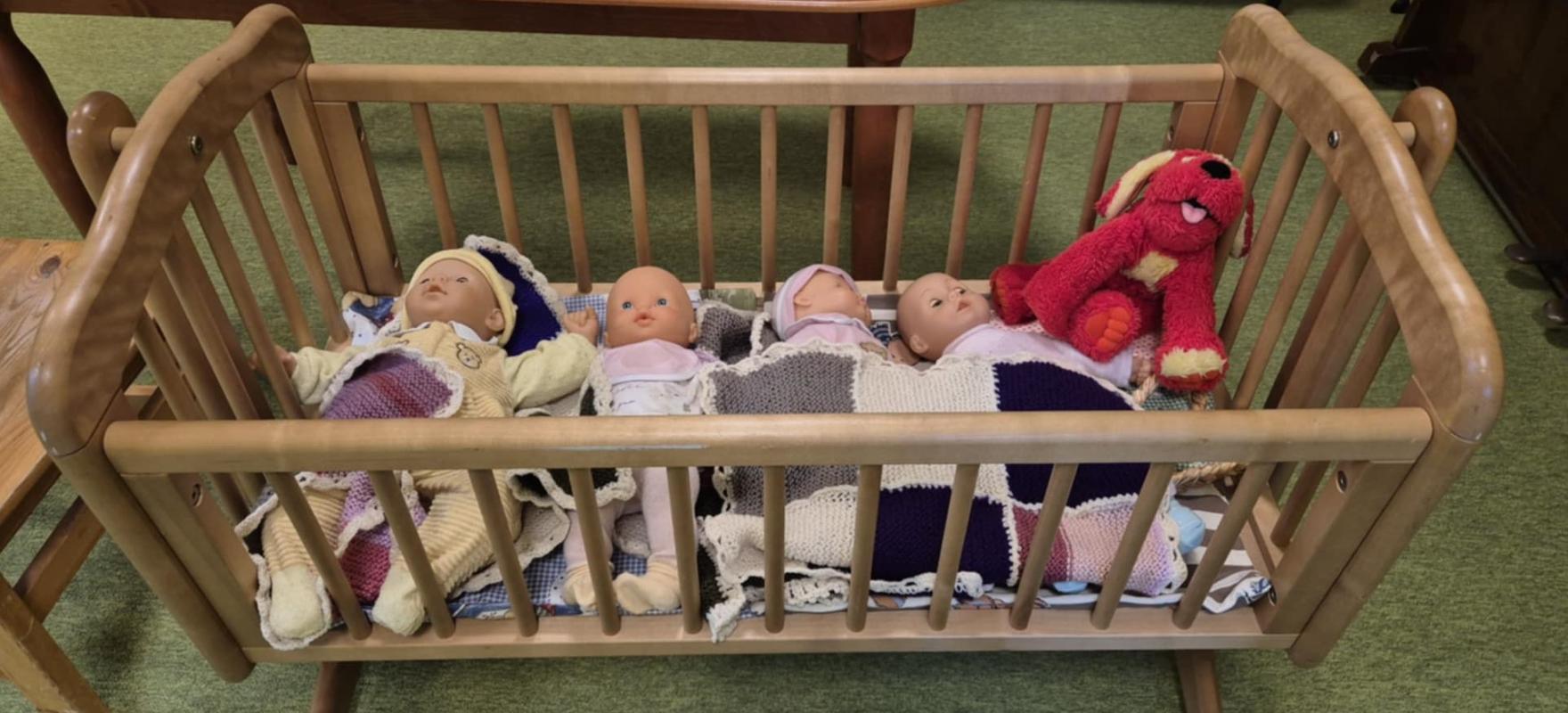 Koeru Hooldekeskuse häll nukkudega