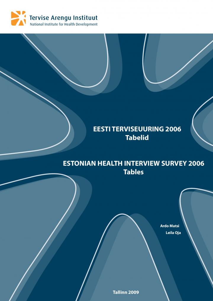 132756688044_Eesti Terviseuuring 2006. Tabelid