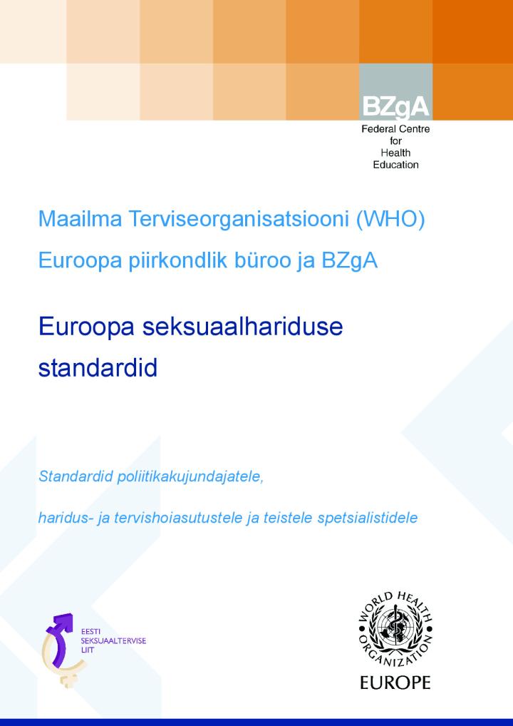 Euroopa seksuaalhariduse standardid