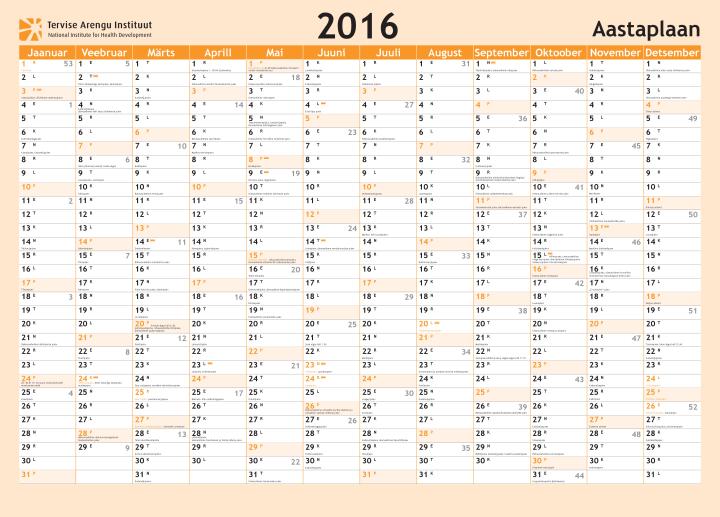 Aastaplaan 2016