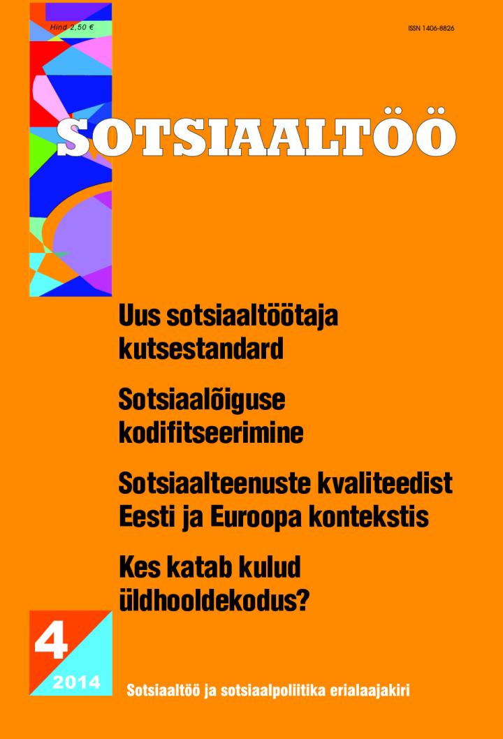 Sotsiaaltöö 4/2014