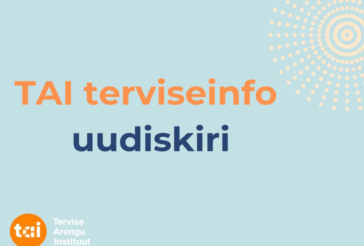 TAI terviseinfo uudiskirja päis